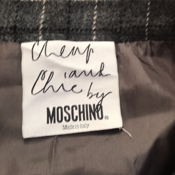 ⚡️FINAL PRICE⚡️ Moschino Cheap and Chic Vintage Plaid Skirt - Picture 4 of 10